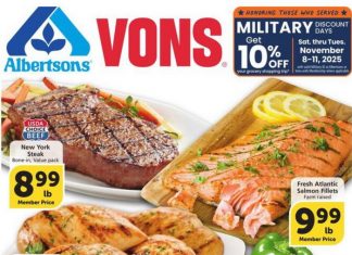 Vons Weekly Ad Nov 05 – Nov 11, 2025