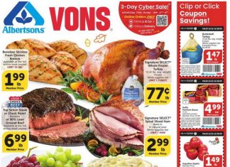 Vons Weekly Ad Nov 12 – Nov 18, 2025 (Cyber Sale Promotion Included)