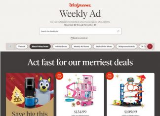 Walgreens Weekly Ad Nov 23 – Nov 29, 2025 (Black Friday Promotion Included)