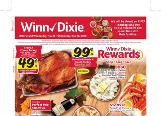 Winn-Dixie Weekly Ad Nov 19 – Nov 26, 2025 (Thanksgiving Promotion Included)