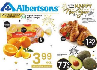 Albertsons Weekly Ad Dec 26 – Dec 30, 2025 (New Year Promotion Included)
