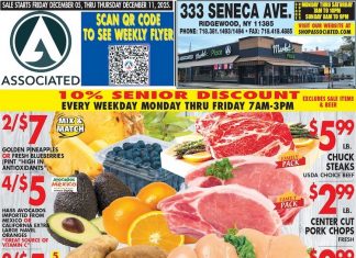 Associated Supermarkets Weekly Ad Dec 05 – Dec 11, 2025