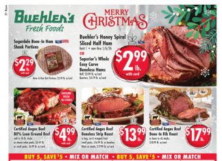 Buehler’s Weekly Ad Dec 17 – Dec 24, 2025 (Christmas Promotion Included)