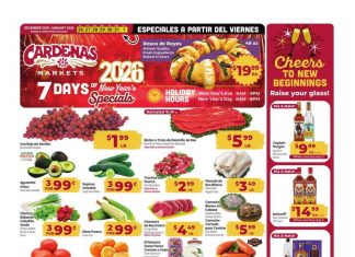 Cardenas Weekly Ad Dec 26, 2025 – Jan 01, 2026 (New Year Promotion Included)
