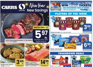 Carrs Weekly Ad Dec 26, 2025 – Jan 01, 2026 (New Year Promotion Included)