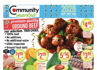 Community Markets Weekly Ad Dec 26, 2025 – Jan 01, 2026 (New Year Promotion Included)