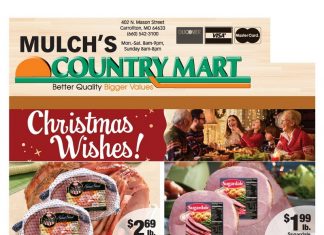 Country Mart Weekly Ad Dec 16 – Dec 24, 2025 (Christmas Promotion Included)
