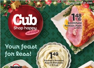 Cub Foods Weekly Ad Dec 21 – Dec 27, 2025
