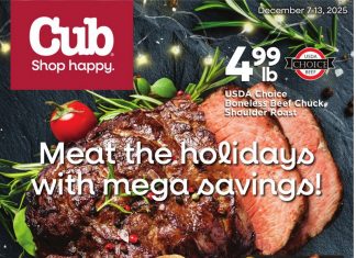 Cub Foods Weekly Ad Dec 07 – Dec 13, 2025 (Christmas Promotion Included)