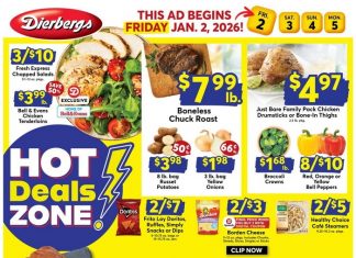 Dierbergs Markets Weekly Ad Jan 02 – Jan 05, 2026