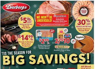 Dierbergs Markets Weekly Ad Dec 09 – Dec 15, 2025 (Christmas Promotion Included)