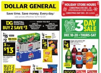 Dollar General Weekly Ad Dec 14 – Dec 20, 2025 (Christmas Promotion Included)