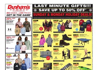 Dunham’s Sports Weekly Ad Dec 05 – Dec 11, 2025