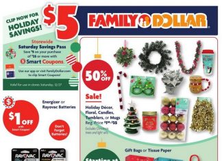 Family Dollar Weekly Ad Dec 21 – Dec 27, 2025 (Christmas Promotion Included)