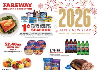 Fareway Weekly Ad Dec 29, 2025 – Jan 03, 2026 (New Year Promotion Included)