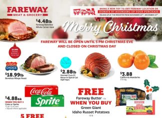 Fareway Weekly Ad Dec 22 – Dec 27, 2025 (Christmas Promotion Included)
