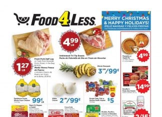Food 4 Less Weekly Ad Dec 17 – Dec 25, 2025 (Christmas Promotion Included)