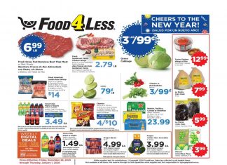 Food 4 Less Weekly Ad Dec 26, 2025 – Jan 01, 2026 (New Year Promotion Included)