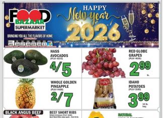 Food Bazaar Weekly Ad Dec 26, 2025 – Jan 01, 2026 (New Year Promotion Included)