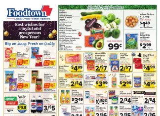 Foodtown Weekly Ad Dec 26, 2025 – Jan 01, 2026 (New Year Promotion Included)
