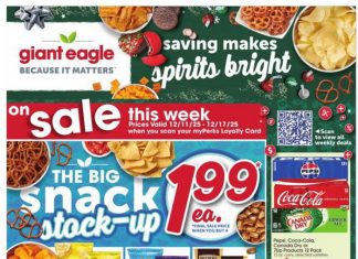Giant Eagle Weekly Ad Dec 11 – Dec 17, 2025