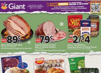 Giant Food Weekly Ad Dec 05 – Dec 11, 2025