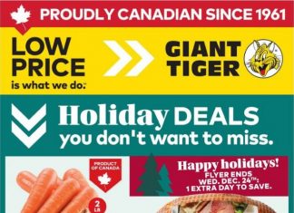 Giant Tiger Weekly Ad Dec 17 – Dec 24, 2025 (Christmas Promotion Included)