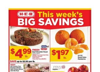 HEB Weekly Ad Jan 01 – Jan 06, 2026