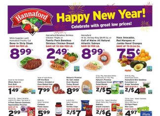 Hannaford Weekly Ad Dec 28, 2025 – Jan 03, 2026 (New Year Promotion Included)