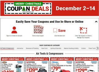 Harbor Freight Christmas Coupon Sale Dec 02 – Dec 14, 2025