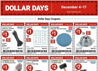 Harbor Freight Dollar Days Coupon Sale Dec 04 – Dec 17, 2025