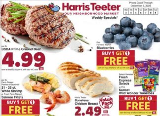 Harris Teeter Weekly Ad Dec 03 – Dec 09, 2025