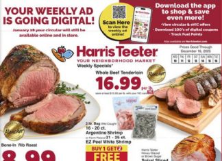 Harris Teeter Weekly Ad Dec 10 – Dec 16, 2025