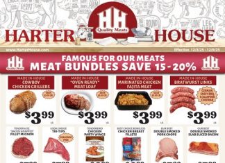 Harter House Weekly Ad Dec 03 – Dec 09, 2025