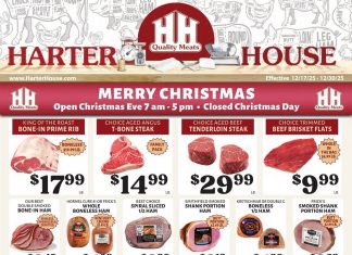 Harter House Weekly Ad Dec 17 – Dec 30, 2025 (Christmas Promotion Included)