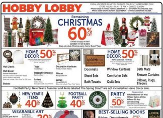 Hobby Lobby Weekly Ad Dec 14 – Dec 20, 2025 (Christmas Day Promotion Included)