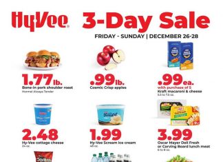 Hy-Vee Weekly Ad Dec 26 – Dec 28, 2025