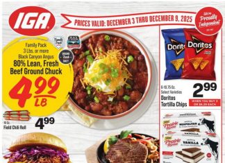 IGA Weekly Ad Dec 03 – Dec 09, 2025
