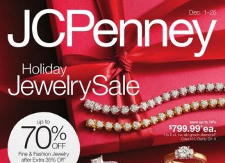 JCPenney Holiday Jewelry Sale Dec 01 – Dec 25, 2025