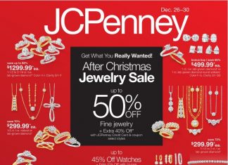 JCPenney After Christmas Jewelry Sale Dec 26 – Dec 30, 2025