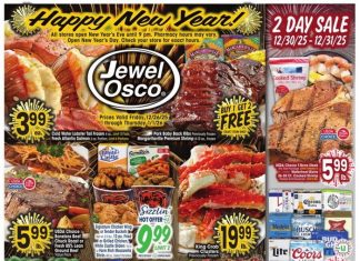 Jewel Osco Weekly Ad Dec 26, 2025 – Jan 01, 2026 (New Year Promotion Included)