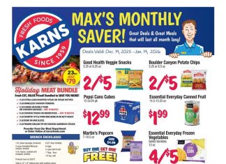Karns Quality Foods Monthly Ad Dec 19, 2025 – Jan 19, 2026