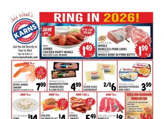 Karns Quality Foods Weekly Ad Dec 26, 2025 – Jan 05, 2026 (New Year Promotion Included)