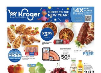 Kroger Weekly Ad Dec 26, 2025 – Jan 01, 2026 (New Year Promotion Included)