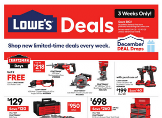 Lowe’s Weekly Ad Dec 04 – Dec 10, 2025