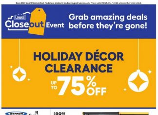 Lowe’s Weekly Ad Dec 25, 2025 – Jan 07, 2026