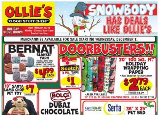 Ollie’s Weekly Ad Dec 03 – Dec 10, 2025 (Christmas Promotion Included)