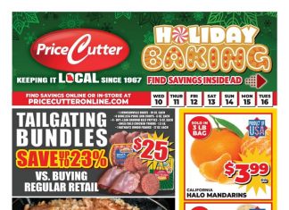 Price Cutter Weekly Ad Dec 10 – Dec 16, 2025 (Christmas Promotion Included)