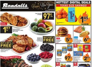 Randalls Weekly Ad Dec 26 – Dec 31, 2025 (New Year Promotion Included)