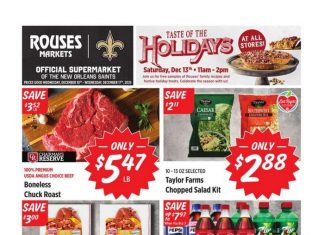 Rouses Weekly Ad Dec 10 – Dec 17, 2025 (Christmas Promotion Included)